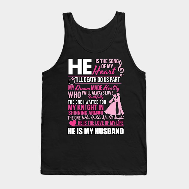 My husband Tank Top by Andreeastore  